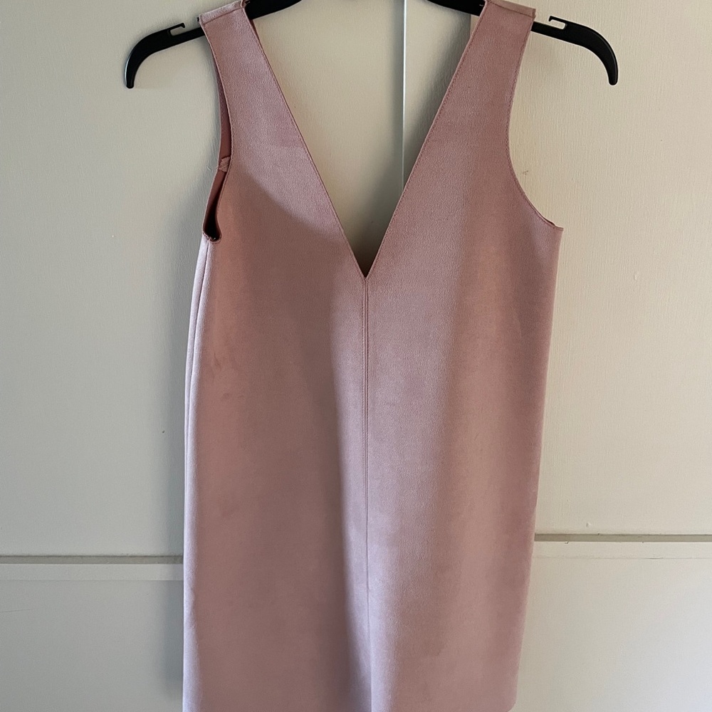 Zara Faux Suede Dress